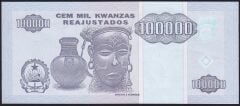 Angola 100000 Kwanzas 1995 Çilaltı Çil