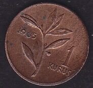 1965 Yılı 1 Kuruş