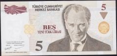 8.Emisyon 5 YTL A74 441666 Çil