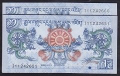 BHUTAN 1 NGULTRUM 2013 ÇİL - SERİ TAKİPLİ 10 ADET