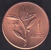 1979 YILI 1 KURUŞ FAO ÇİLALTI ÇİL
