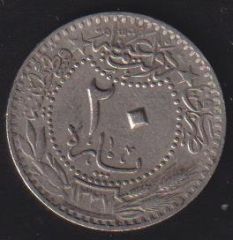 1327 / 6 Reşat 20 Para