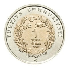 2009 TARİHLİ 1 LİRA FİL BİMETAL HATIRA PARASI - ÇİL