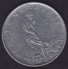 1974 Yılı 2.5 Lira Ters