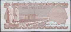 6.EMİSYON 2.TERTİP 20 LİRA E15 027493 ÇÇT