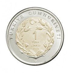 2010 TARİHLİ 1 LİRA ANKARA KEDİSİ BİMETAL HATIRA PARASI - ÇİL