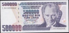 7.Emisyon 4.Tertip 500000 Lira L30 959366 Çil