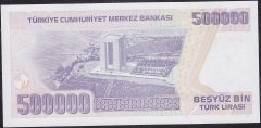 7.Emisyon 4.Tertip 500000 Lira L30 959366 Çil