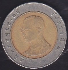 TAYLAND 10 BAHT