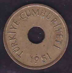 1951 Yılı 1 Kuruş