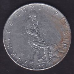 1976 Yılı 2.5 Lira Düz