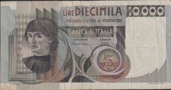 İtalya 10000 Lire 1976 Temiz