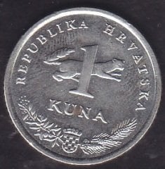Hırvatistan 1 Kuna 2017
