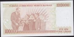 7.Emisyon 3.Tertip 100000 Lira I82 359475 Çilaltı Çil