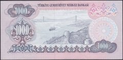 6.EMİSYON 3.TERTİP 1000 LİRA F13 199399 ÇİLALTI ÇİL