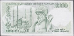 7.Emisyon 4.Tertip 10000 Lira J86 274719 Çilaltı
