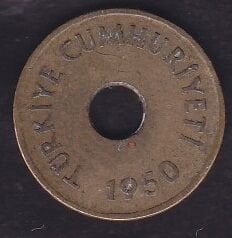 1950 Yılı 1 Kuruş