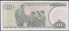 7.Emisyon 1.Tertip 10 Lira C65 591547 Ççt