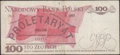 Polonya 100 Zloty 1986 Çok Temiz