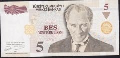 8.Emisyon 5 YTL C15 010305 Çil