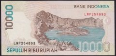ENDONEZYA 10000 RUPİ 1998 ÇİL