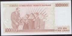 7.Emisyon 3.Tertip 100000 Lira I81 257305 Çilaltı Çil