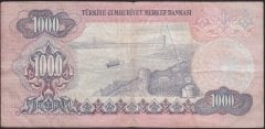 6.EMİSYON 3.TERTİP 1000 LİRA F06 028867 TEMİZ eski kağıt para fiyatları