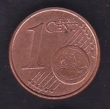 Avrupa Birliği 1 Euro Cent 2007 İtalya