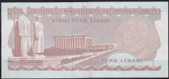 6.Emisyon 3.Tertip 20 Lira E85 868516 Ççt Çilaltı