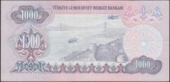 6.EMİSYON 2.TERTİP 1000 LİRA E37 150967 ÇOK TEMİZ +