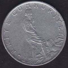 1975 Yılı 2.5 Lira Ters