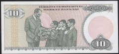 7.Emisyon 1.Tertip 10 Lira C56 819393 Çilaltı Çil