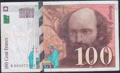 Fransa 100 Frank 1998 Çok Temiz +