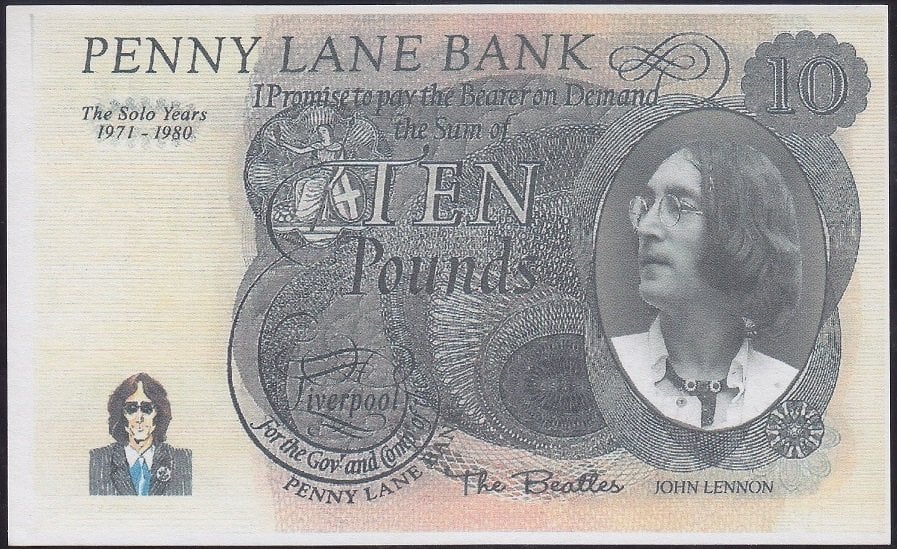 10 POUND JOHN LENNON ÇİL