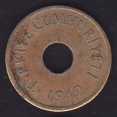 1949 Yılı 1 Kuruş