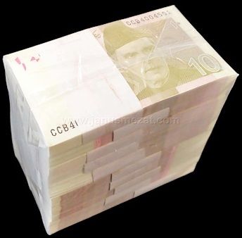 Pakistan 10 Rupi 2023 10 Adet Deste (BALYA) ÇİL