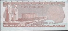 6.Emisyon 2.Tertip 20 Lira E80 338687 Çok Çok Temiz