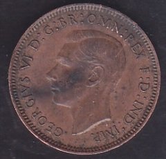 İngiltere 1 Farthing 1944