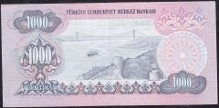 6.Emisyon 2.Tertip 1000 Lira D52 770112 Çok Temiz+