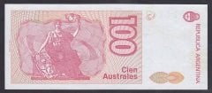 Arjantin 100 Austral 1986 Çil Pick 327c