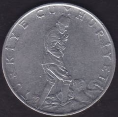 1976 Yılı 2.5 Lira Ters