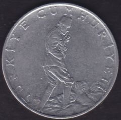 1976 Yılı 2.5 Lira Ters