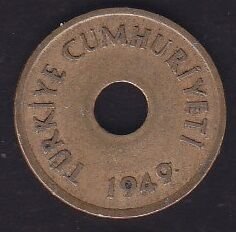 1949 Yılı 1 Kuruş