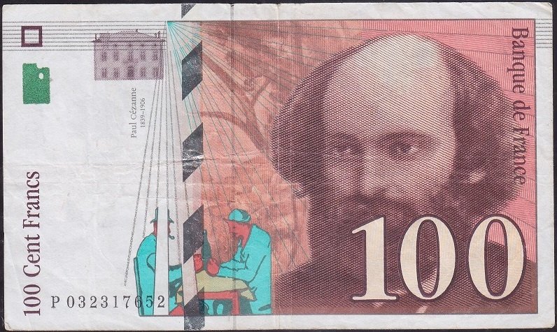 Fransa 100 Frank 1997 Çok Temiz