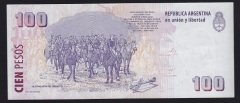 Arjantin 100 Pesos 2010-2013 Çil Pick357a.4