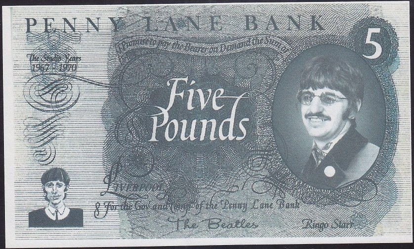 5 POUND RİNGO STARR ÇİL