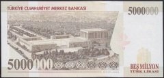 7.EMİSYON 5 000 000 LİRA D45 723799 - 800 SERİ TAKİPLİ 2 ADET ÇİL