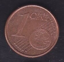 Avrupa Birliği 1 Euro Cent 2009 İspanya