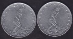 1975 Yılı 2.5 Lira (Ters Düz Takım)