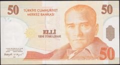 8.Emisyon 50 YTL D33 562223 Çok Temiz+